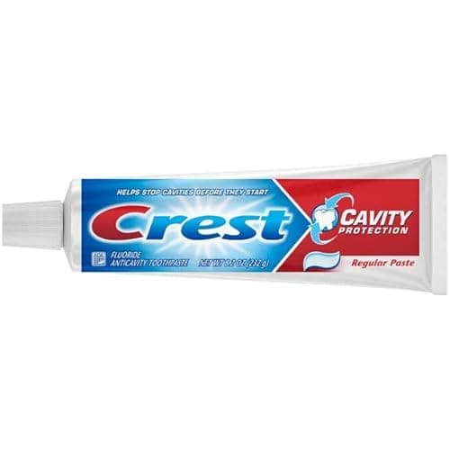Crest Fluoride Anticavity Toothpaste, Prevents Cavities Before They Start, Regular Paste, 8.2 Ounce (Pack of 5) - Image 3
