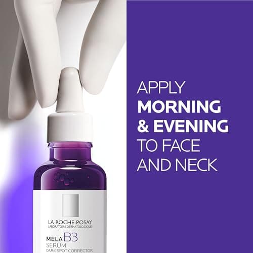 La Roche-Posay Mela B3 Serum, Dark Spot Corrector With Anti-Aging Melasyl + 10% Niacinamide, Discoloration Correcting Face Serum for Sun Spots, Age Spots & Post-Acne Marks, Lightweight Texture - Image 6