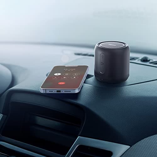 Soundcore Anker Mini, Super-Portable Bluetooth Speaker with FM Radio, 15-Hour Playtime, 66 ft Bluetooth Range, Enhanced Bass, Noise-Cancelling Microphone for Leisure and Work Use - Image 7