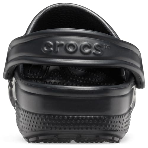 Crocs Unisex-Adult Classic Clog, Black, 9 Women/7 Men | Clogs for Women and Men - Image 8