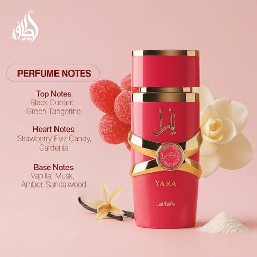 Lattafa Yara Candy - Vanilla, Fruity, Citrus, Floral - Eau de Parfum Long-Lasting Fragrance for Women, 3.40 Ounce / 100 ml - Image 4