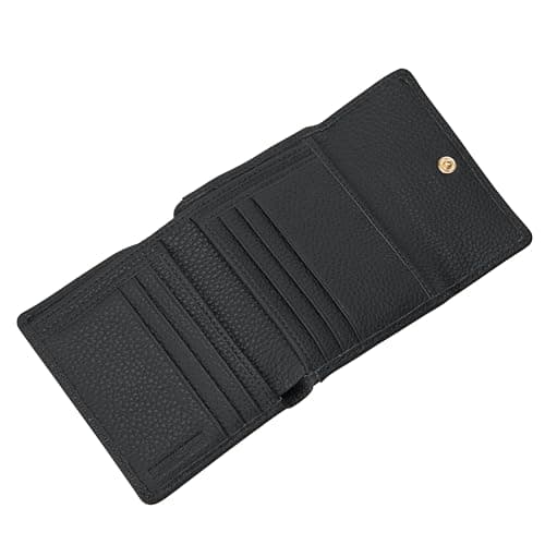 Dooney & Bourke Wallet, Pebble Grain Small Flap Credit Card Wallet - Black - Image 3