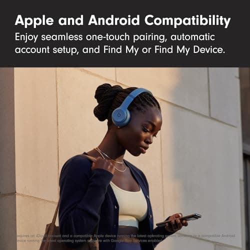 Beats Solo 4 - Wireless Bluetooth On-Ear Headphones, Apple & Android Compatible, Up to 50 Hours of Battery Life - Slate Blue - Image 7