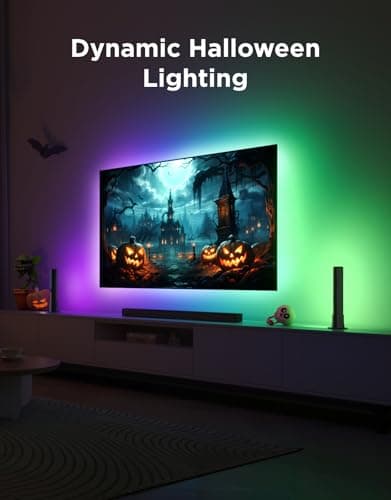 Govee TV LED Backlight, RGBIC Smart LED Strip Lights for 55-65 Inch TVs, Bluetooth and Wi-Fi APP Control, Works with Alexa & Google Assistant, Music Sync, 99+ Scene Modes, Adapter - Image 5