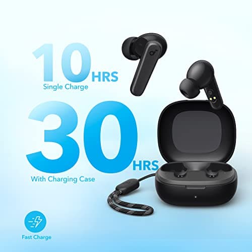 Soundcore by Anker P20i True Wireless Earbuds, 10mm Drivers with Big Bass, Bluetooth 5.3, 30H Long Playtime, Water-Resistant, 2 Mics for AI Clear Calls, 22 Preset EQs, Customization via App - Image 4
