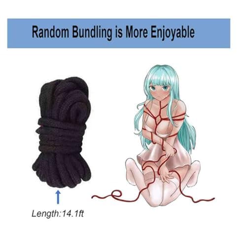 Bed Bonage Restraints Sex Adults King Size Bed Straps Sex Tie Downs Under Mattress for Couples Adult Play Queen Bed Bondaged Rope Cord & Rope Kit Sex Hand Cuffs Set for Bedroom Pink Toys Sweater - Image 2