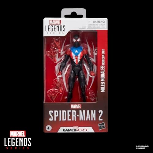 Marvel Legends Series Gamerverse Miles Morales Boricua Suit, Spider-Man 2 Video Game-Inspired Collectible 6 Inch Action Figure - Image 2