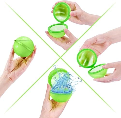 BunchO Balloons Reusable Magnetic Self Sealing Water Balloons (12) - Image 2