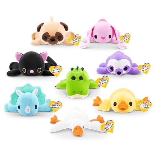 Hug-A-Lumps Dino(Delilah) Weighted Plush 3.3 Lbs, Cuddly, Squishy, Comfort Plush, Anti-Stress by ZURU - Image 5