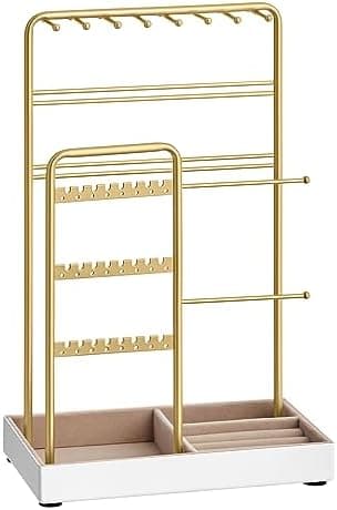SONGMICS Necklace Holder, Jewelry Stand Holder Organizer - Image 2
