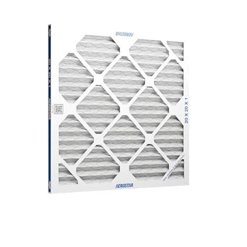 Aerostar 20x20x1 MERV 8 - 6 Count - High Efficiency Pleated HVAC, Furnace & Air Conditioner Filters - Removes Dust, Lint, Mold & Allergy-Causing Pollen - Image 3
