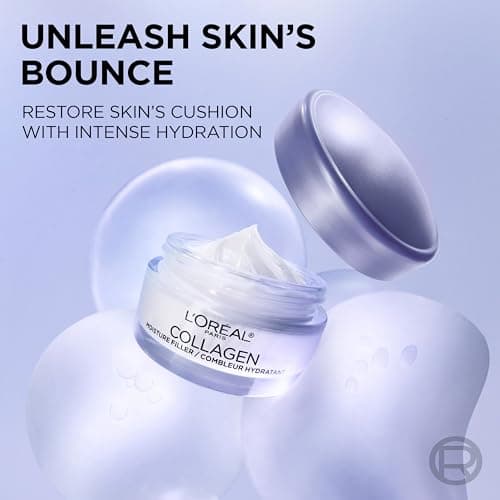L’Oreal Paris Collagen Daily Face Moisturizer, Anti Aging Face Cream to Reduce Wrinkles and Provide Intense Hydration, 1.7 oz - Image 3