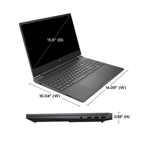 HP Victus 15 Gaming Laptop, 15.6" FHD 144Hz Display, AMD Ryzen 5 7535HS, 16GB DDR5 RAM, 512GB PCIe M.2 SSD, NVIDIA GeForce RTX 2050, HDMI, Webcam, Backlit Keyboard, Wi-Fi 6, Windows 11 Home, Silver - Image 7
