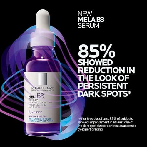 La Roche-Posay Mela B3 Serum, Dark Spot Corrector With Anti-Aging Melasyl + 10% Niacinamide, Discoloration Correcting Face Serum for Sun Spots, Age Spots & Post-Acne Marks, Lightweight Texture - Image 7