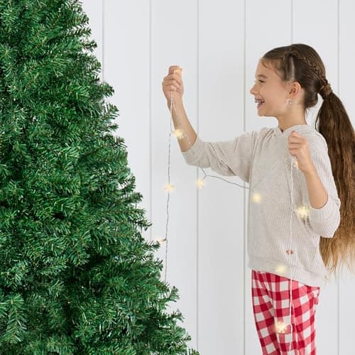 Best Choice Products Artificial Christmas Tree, 7.5ft Premium Unlit Pine Design, Dense Branches Realistic Holiday Décor​ w/Easy Assembly - Green - Image 8