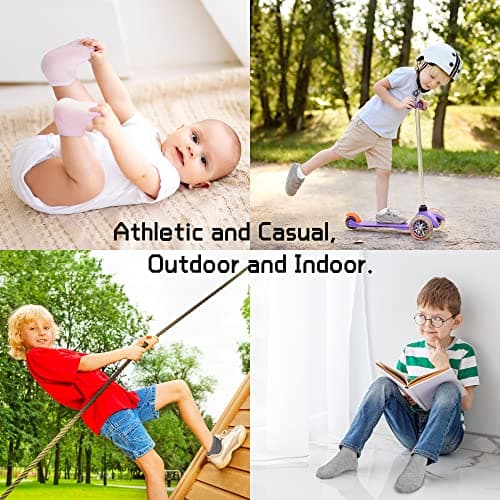 Kids Socks, 25 Pairs Toddler Socks Low Cut for Boys Girls Kids(4-7 Years Old), 25 Pairs Children No Show Ankle Socks Set - Image 6
