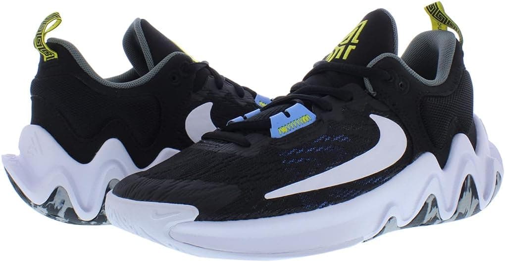 Nike Mens SneakerThree Quarters Tall 6 Big Kid Black/White - Image 3