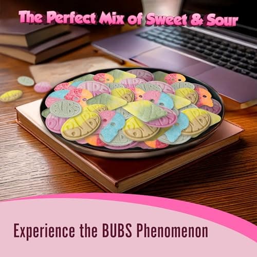 Bubs Swedish Candy Mix - Authentic Sweet and Sour Swedish Gummies - 1 Pound of Godis From Sweden - Big Ovals, Dizzy Skulls, Tutti Frutti and More - Foam Candy - Packed in a Candynavia Sweden Bag - Image 8