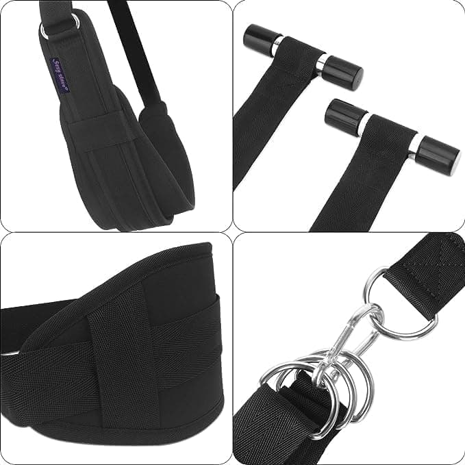 Door Sex Swing with Seat - Sexy Bondage Love Slings for Adult Couples, 300LB Heavy Duty Door Mount Sex Slingshot Swing for Adults, Sex Furniture for Bedroom Kinky Play Sexy Toys for Women Sweater B5 - Image 4