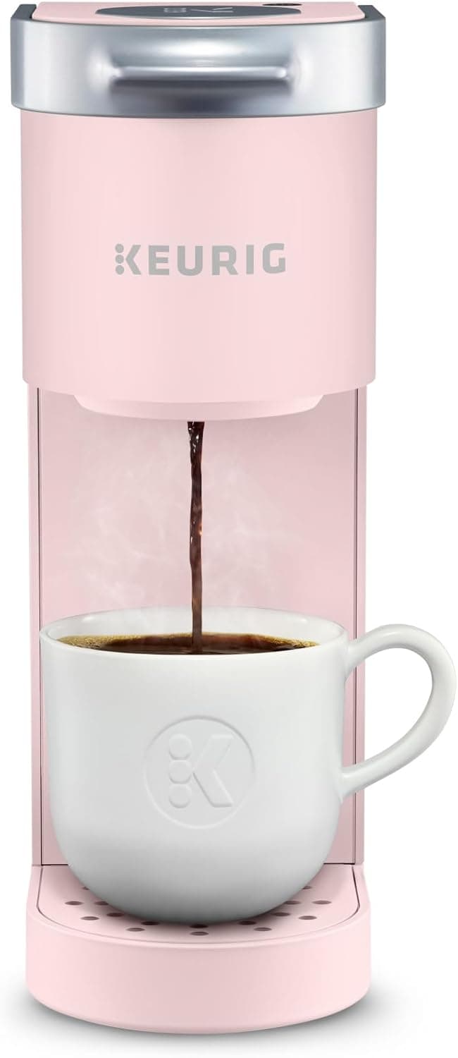 Keurig K-Mini Single Serve K-Cup Pod Coffee Maker, 6 to 12oz Brew size, with Cord Storage, Perfect for Small Spaces, Dusty Rose - Image 2