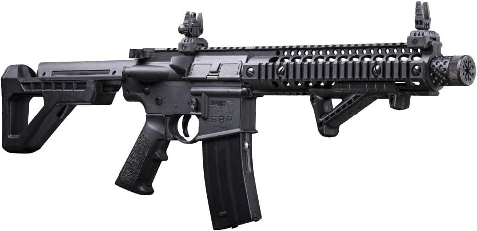DPMS Full Auto SBR CO2-Powered BB Air Gun with Dual Action Capability Black - Image 4