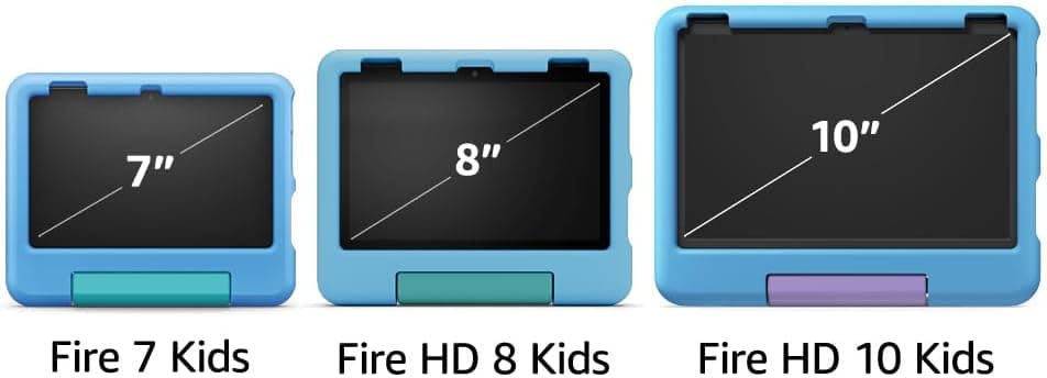 Amazon Fire 7 Kids tablet (newest model) ages 3-7. Top-selling 7" kids tablet on Amazon. Includes ad-free and exclusive content, easy parental controls, 10-hr battery, 16 GB, Red 16 GB Red 1-year Amazon Kids+ - Image 7