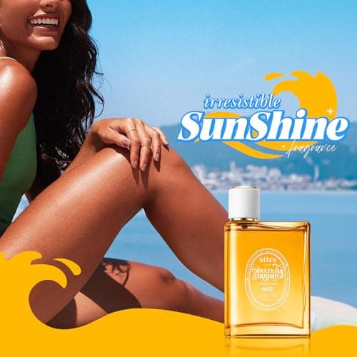Sttes Perfume 602# (Irresistible Sunshine) - Eau de Perfume 100ml (3.4fl oz) Vanilla Gourmet Tune (Caramel Vanilla Flavor) - Image 6