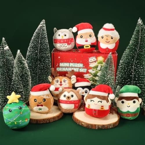 Advent Calendar 2025 with Cute Plush Toys - 24 Days Surprise Plush Advent Calendar Contains 24 Collectible 3.15in Kawaii Squishy Plushies, Soft Mini Stuffed Animal Christmas Gift for Kids Teen Boys Girls Adult - Image 8