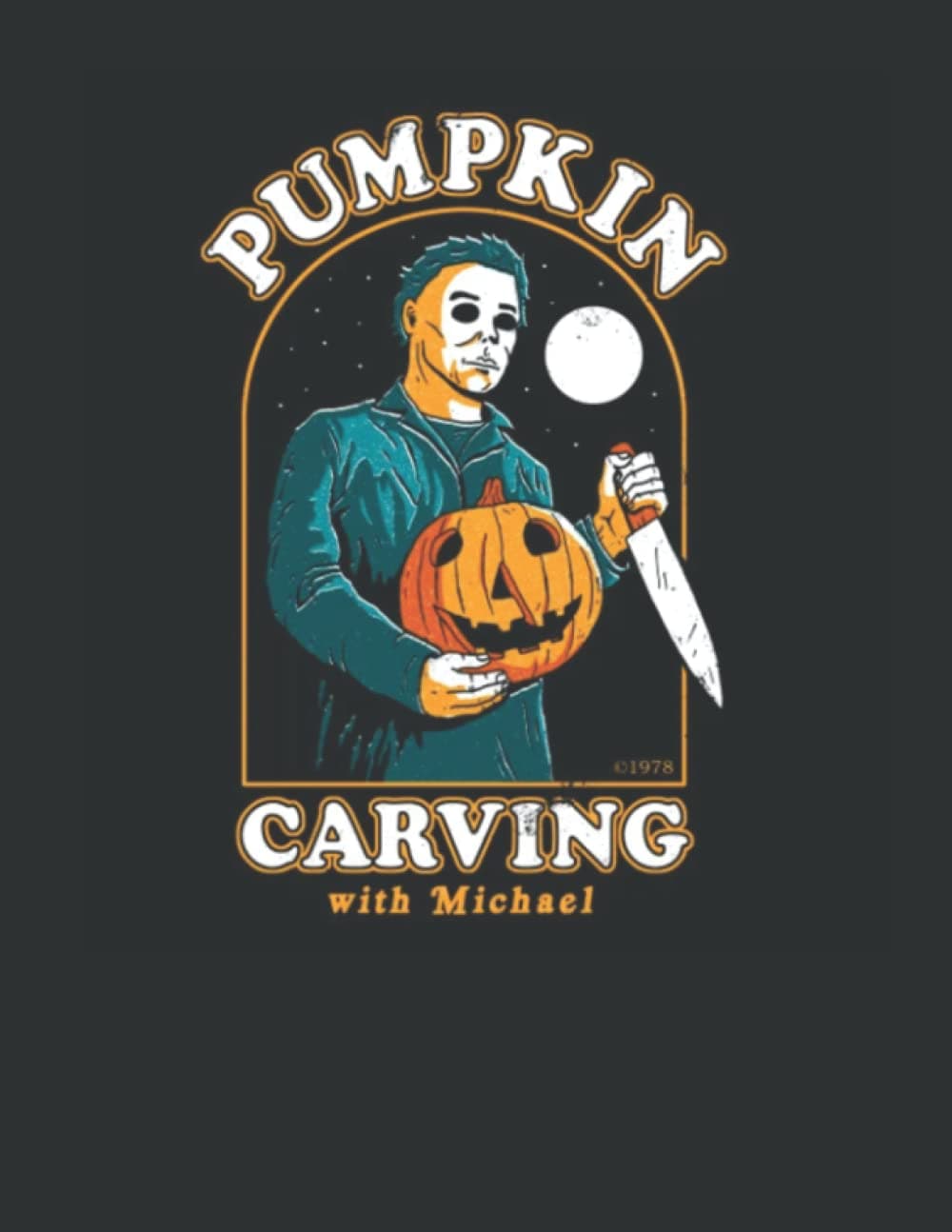 Pumpkin Carving With Michael: 8.5/11 Halloween Coloring Book For Adults and Kids: Over 50 Pages of Coloring