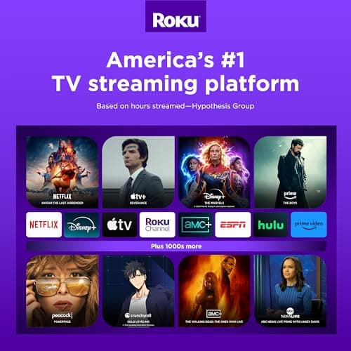 Roku Express | HD Roku Streaming Device with Standard Remote (no TV controls), Free & Live TV - Image 6