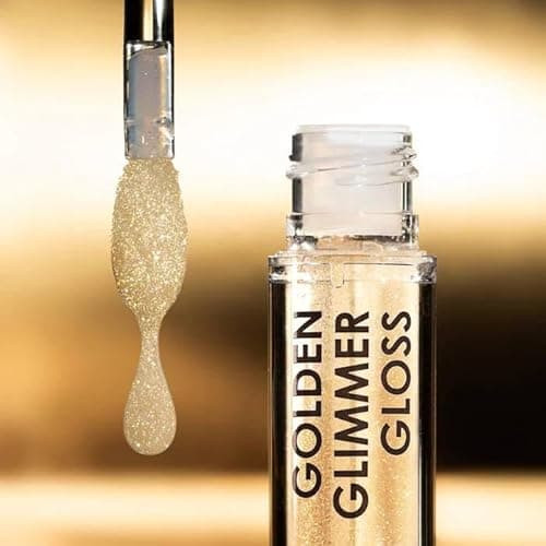 Natasha Denona Golden Glimmer Gloss Shimmering Lip-Plumper, 0.17 Fl Oz (Pack of 1), High Shine finish - Image 2