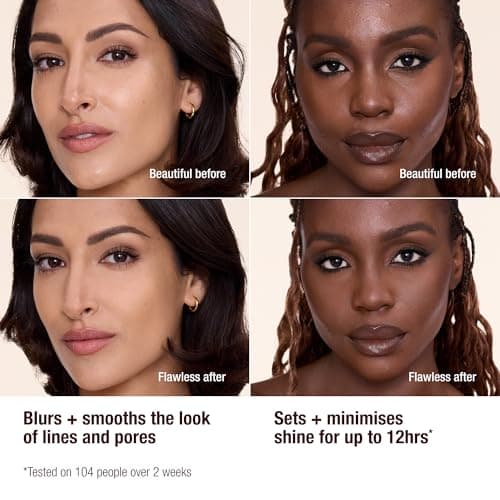 Charlotte Tilbury Airbrush Flawless Finish Setting Powder - Pore-Blurring Pressed Powder for Face Makeup to Minimize Shine with a Soft-Focus Finish - 1 Fair - Image 7