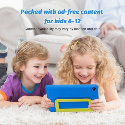 URAO Kids Tablet, Android 14 Tablet for Kids 10 inch Octa-Core with Case, 64GB 1TB TF Card Expandable for Toddler Children, Parental Control, Dual Camera, WiFi,Gift - Image 3