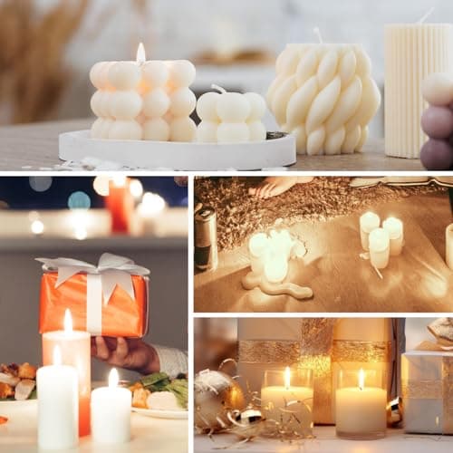 SACATR 5LB Soy Wax for Candle Making, 100% Soy Wax - Natural Candle Wax- No additives and Pure, Premium Quality Candle Wax for Candle Making - Image 5