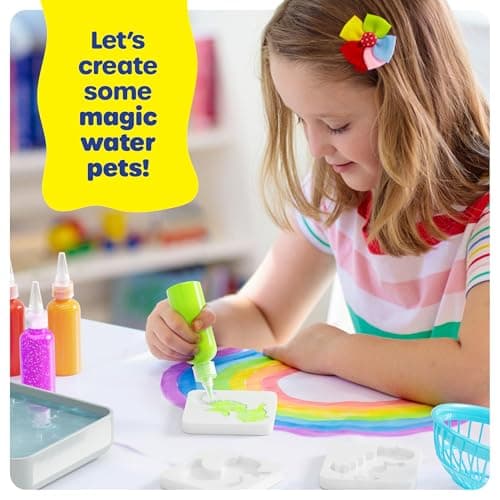 Dan&Darci Aqua Fairy Water Gel Kit for Kids - Craft for Kids - Magic Elf Toy Kits - Waters Pets - DIY Squishy Maker - Make Your Own Squishies Toys Crafts for Boys & Girls Ages 6-12 - Image 4