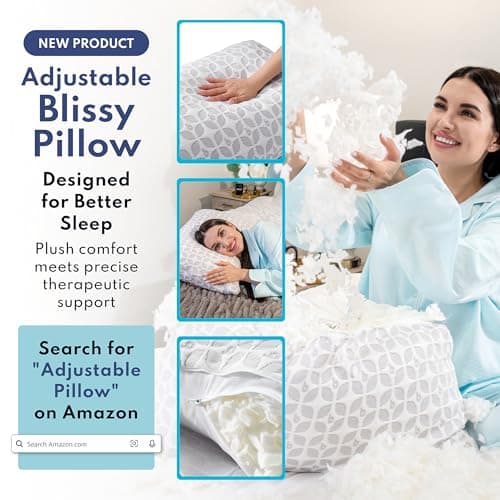 Blissy Silk Pillowcase - 100% Pure Mulberry Silk - 22 Momme 6A High-Grade Fibers - Silk Pillow Cover for Hair & Skin - Regular, Queen & King (Blissy White, Standard) - Image 2