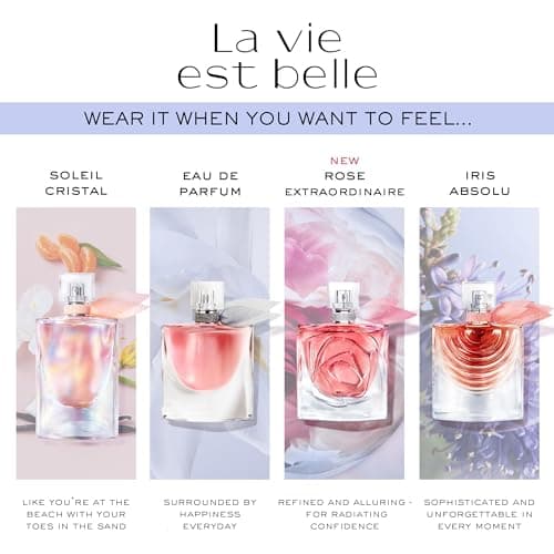 Lancôme La Vie Est Belle Eau de Parfum - Long Lasting Fragrance with Notes of Iris, Earthy Patchouli, Warm Vanilla & Spun Sugar - Floral & Sweet Women's Perfume, 1 Fl Oz - Image 8