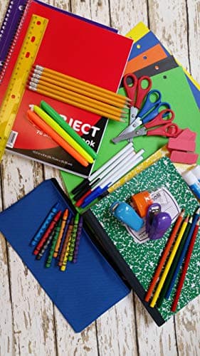 Trail maker 45 Piece School Supply Kit Grades K-12 - School Essentials Includes Folders Notebooks Pencils Pens and Much More! - Image 6
