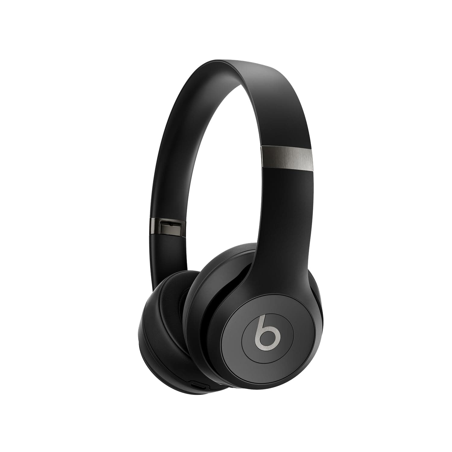 Beats Solo 4 - Wireless On-Ear Bluetooth Headphones, Up to 50-Hour Battery Life, Ultra-Lightweight Comfort, Powerful and Balanced Sound, Apple & Android Compatible - Matte Black Matte Black Standalone