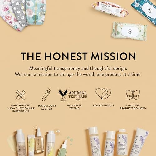 The Honest Company Clean Conscious Multi-Use Wipes | Hypoallergenic + Unscented for Sensitive Skin | Over 99% Water, Compostable, Plant Based, Baby Wipes | Geo Mood, 60 Count - Image 9