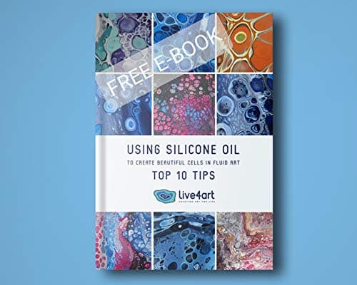 Dimethicone Acrylic Silicone Oil for Pouring, 4 Ounces, 1000cSt, for Artists - Non-Toxic, 100% Pure Liquid Oils to Create Cells in Paintings - Professional Fluid Art Supplies - Image 2