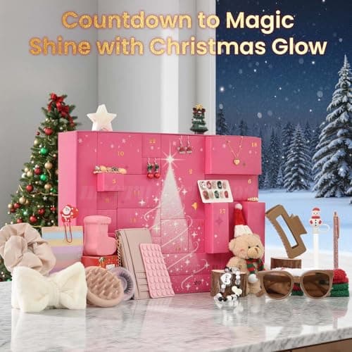 Bearhug 2025 Advent Calendar for Women & Teens - Christmas Countdown Calendar Gift Set with individual box packaging, Trend-Infused Beauty & Lifestyle Gifts (Her Holiday Wishlist) - Image 9