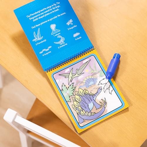 Melissa & Doug On The Go Water Wow! Reusable Water-Reveal Activity Pad – Dinosaurs - Image 9