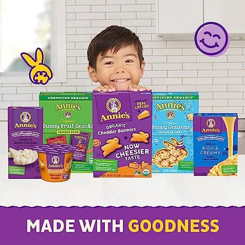 Annie's Organic Bunny Fruit Snacks, Variety Pack, Gluten Free, Halloween Snacks, 22 Ct, 15.4 oz - Image 10