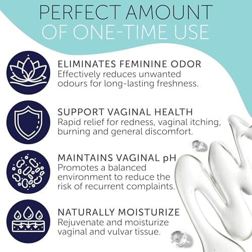 pH Balance for Women Vaginal Odor Eliminating Gel | Feminine Care | Vaginal Health | Support for Feminine Odor & Vaginal Microbiota Imbalance | 10 Pre-Filled Applicators - Image 4