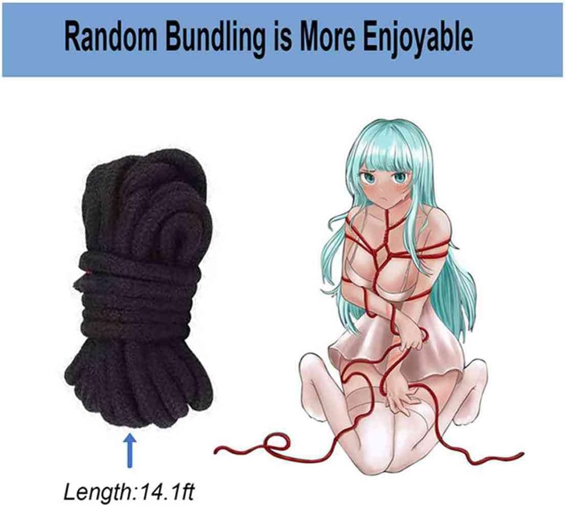 Bed Bonage Restraints Sex Adults King Size Bed Straps Sex Tie Downs Under Mattress for Couples Adult Play Queen Bed Bondaged Rope Cord & Rope Kit Sex Hand Cuffs Set for Bedroom Pink Toys Sweatshirt - Image 3