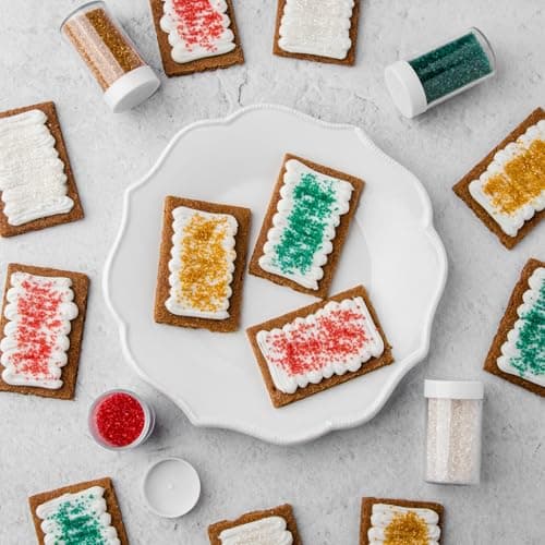 Sweets Indeed Halloween Sugar Sprinkles 4-Pack – 4.52 oz Spooky Sugar Set | White, Orange, Black & Purple Decorating Sugars | Edible Baking Decorations for Cookies, Cupcakes & Cakes - Image 8