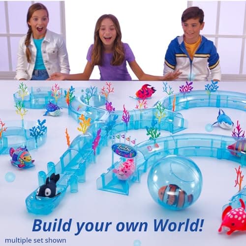 ZhuZhu (Narwhal + Orca) Fish 2-Pack B | Small Stuffed Animals with Motor Inside Suitable for Ocean Party Favors | Batteries Required - Image 5