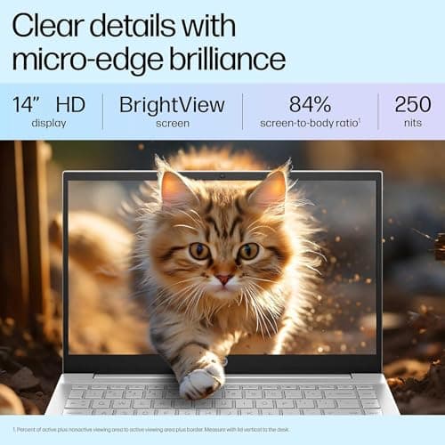 Hp 2025 Everyday Laptop | Free Office 365 | Intel Quad-Core Processor | 11.5 HRs Battery | 1TB Cloud Storage with 64GB SSD and 64GB External, 8GB RAM | Copilot AI Windows 11 w/o Mouse - Image 3