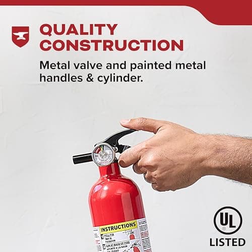 Kidde Multi Purpose Fire Extinguisher for Home, Office, Dorm, Residential, 1A10BC, 2 Pack - Image 4